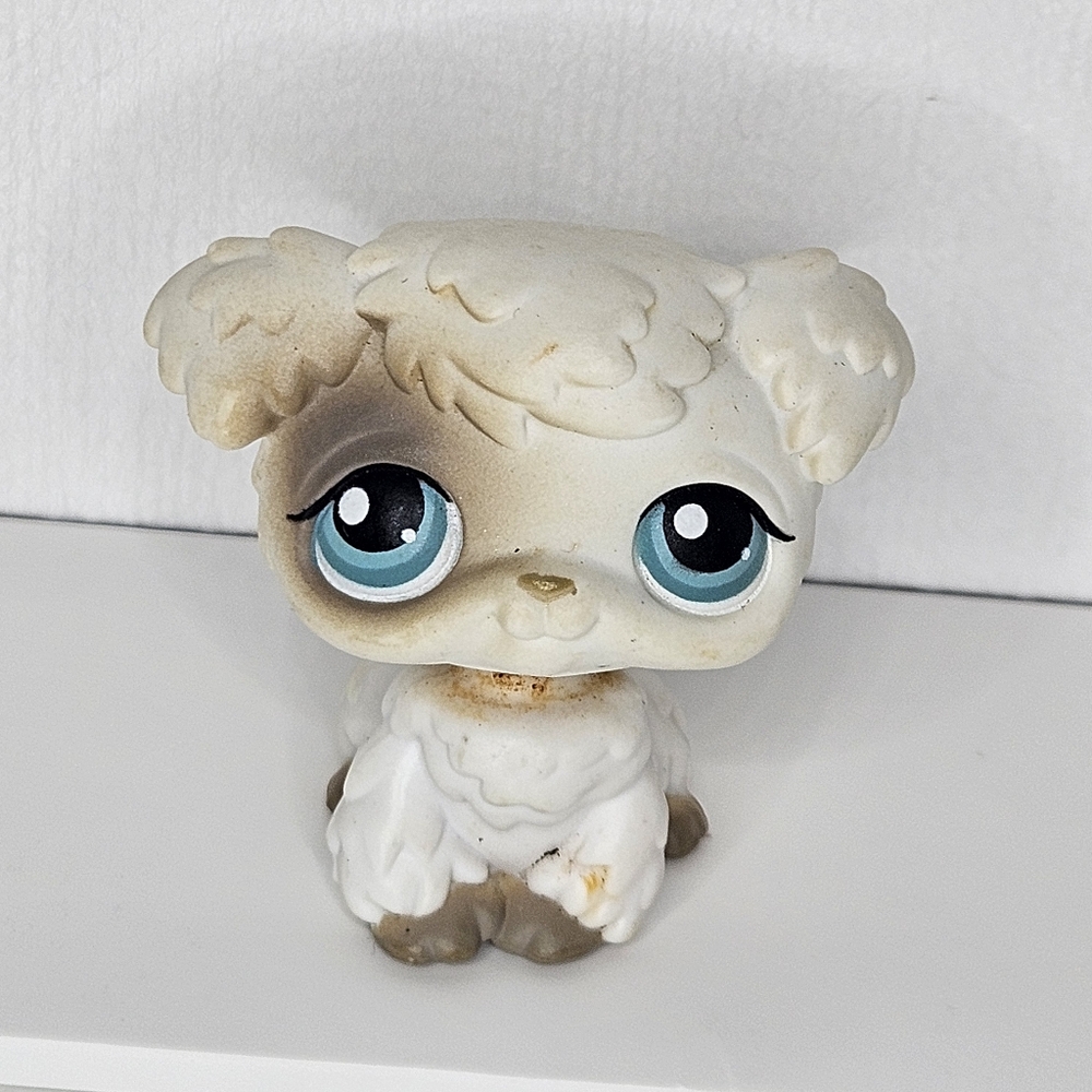 Littlest Pet Shop #0204 Poodle Puppy
